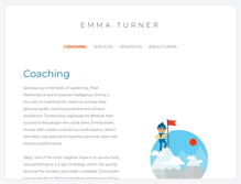 Tablet Screenshot of emmaturner.com